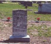 Prudence Bellamy headstone
