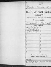 Edward T. Ricks Military Record, Page 1
