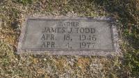 James J Todd headstone