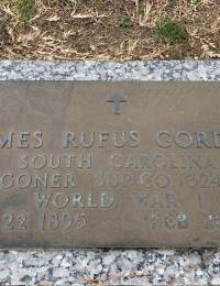 James Rufus Gordon (Sr ) - Headstone 1