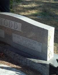 Daniel Washington and Mary E Patterson Todd headstone.00