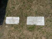 Edward McDuffie and Mannie V Todd headstone