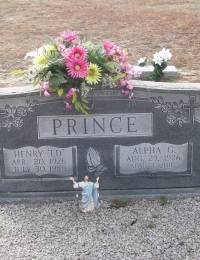 Prince, Alpha Grainger Gravestone