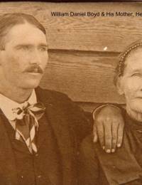 William Daniel Boyd and his mother, Helen Barnhill Boyd
