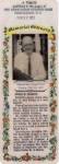 James Rufus Gordon (Sr.) - Memorial Obituary card [front]