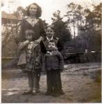 Susie Mae Todd Prince and children