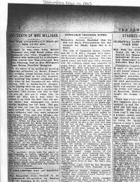 Milligan Nancy Jane- Article Sat 14-1903