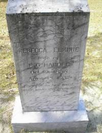 Rebecca Elmine Benton Hardee oct 9, 1858 Apr 15,1937