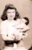 Retha Cox Stevens and baby Diane