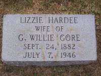 Gore, Lizzie B Hardee