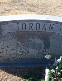 Jordan, Lula D Belle Todd Gravestone