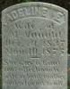 Close up view of Adeline Ellen Todd Vaught Headstone