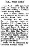 Sue Elnita Todd Obit.