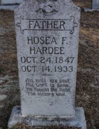 Hosea Franklin Hardee