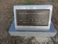 Findagrave Roy Winston Hardee