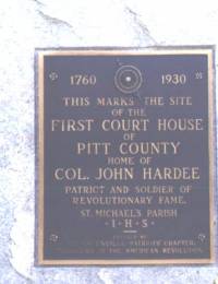 John Hardee Plaque