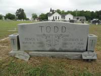 Todd, Coleman Mabury Gravestone