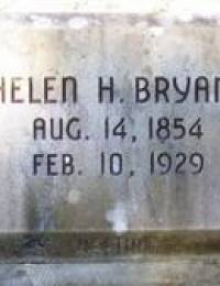 Helen Hardee Bryant Headstone