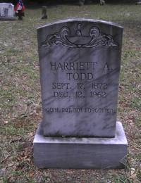 Harriet todd