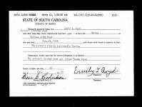 South Carolina, U.S., Births, 1915-1917
