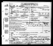 North Carolina, Death Certificates, 1909-1975