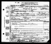 North Carolina, Death Certificates, 1909-1975