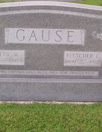 Gause, Fletcher C &amp; Dettie M