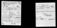 U.S., World War I Draft Registration Cards, 1917-1918