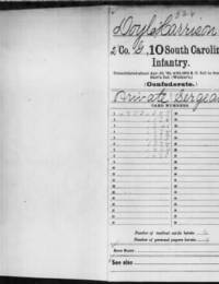 Compiled Service Records of Confederate Soldiers Who Served in Organizations from the State of South Carolina Page 1 - Compiled