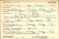 U.S. WWII Draft Cards Young Men, 1940-1947