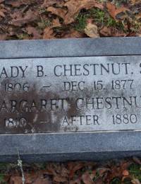 Ready B Chestnut Sr. - Margaret Chestnut - Mountain Cemetery