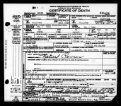 North Carolina, Death Certificates, 1909-1975